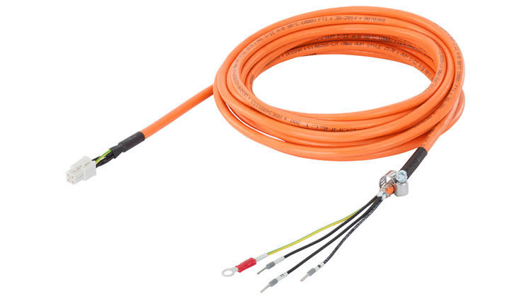 Custom-Made Pre-assembled cables for SINAMICS V90 - PLCs Kit