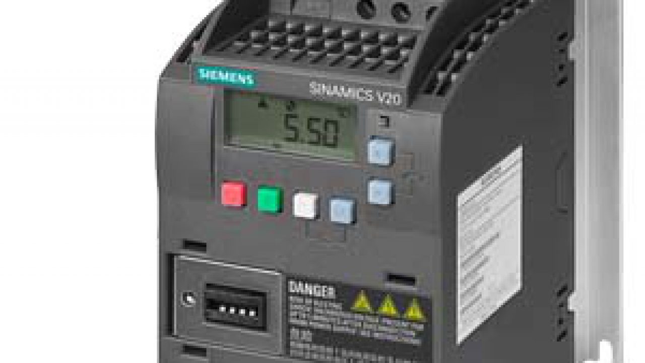 SINAMICS V20 Basic Converter 380-480V3AC 47-63Hz 1.1 kW 6SL3210